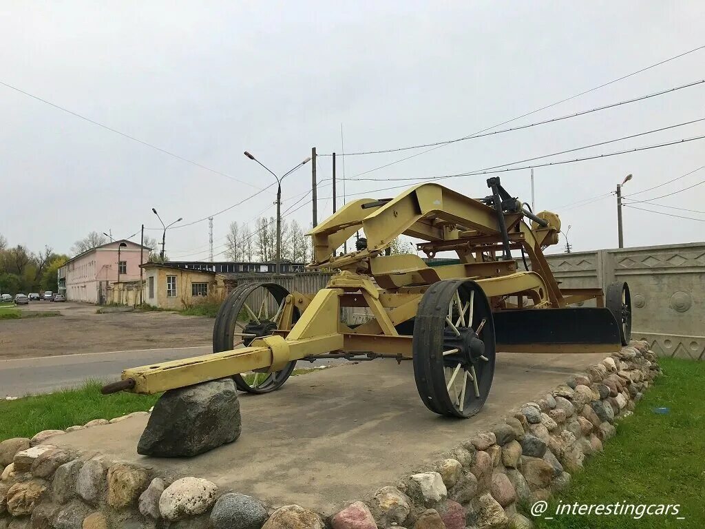 Кучер промышленная ул 20б фото Техномонументы грейдер Д-20БМ ПроАвто Дзен
