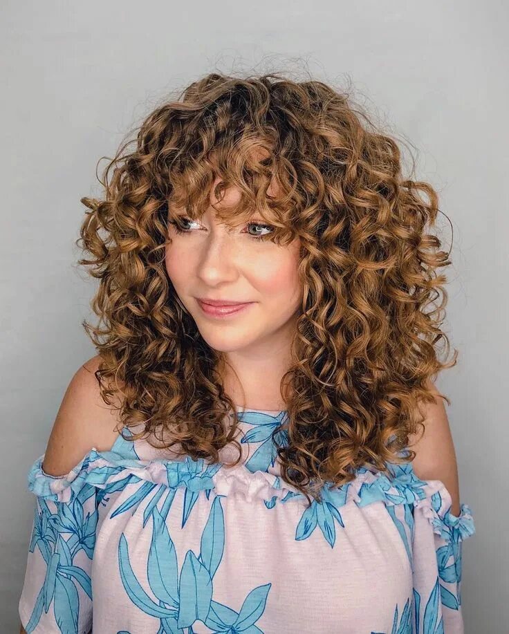Кучерявая челка фото 2024 Curly Haircuts 18 Ideas: Short, Medium, Long, Bangs & More - Expert Tips - 
