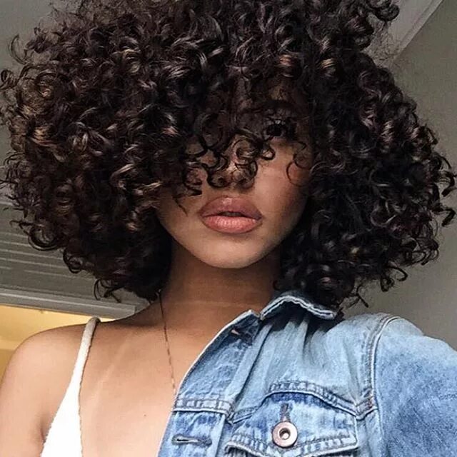 Кучерявая прическа ₭.K (@kaylinamaro) * Instagram photos and videos Curly hair styles naturally, Cu