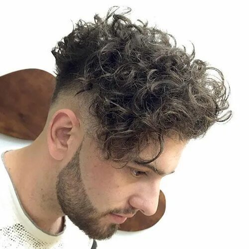 Кучерявая прическа мужская 35 Best Side Swept Hairstyles For Men in 2024 Curly hair styles, Long hair style