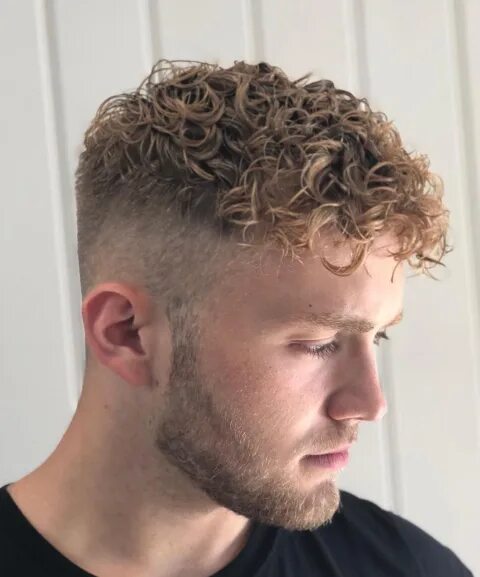 Кучерявая стрижка мужская Химическая завивка Goldwell: цена в Москве в салоне красоты Персона Маяковская