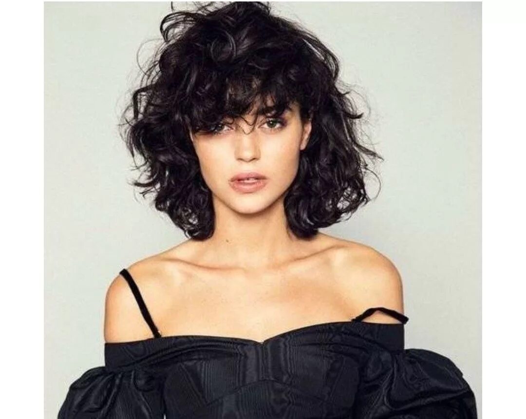 Кучерявое каре фото Pin en Mis looks