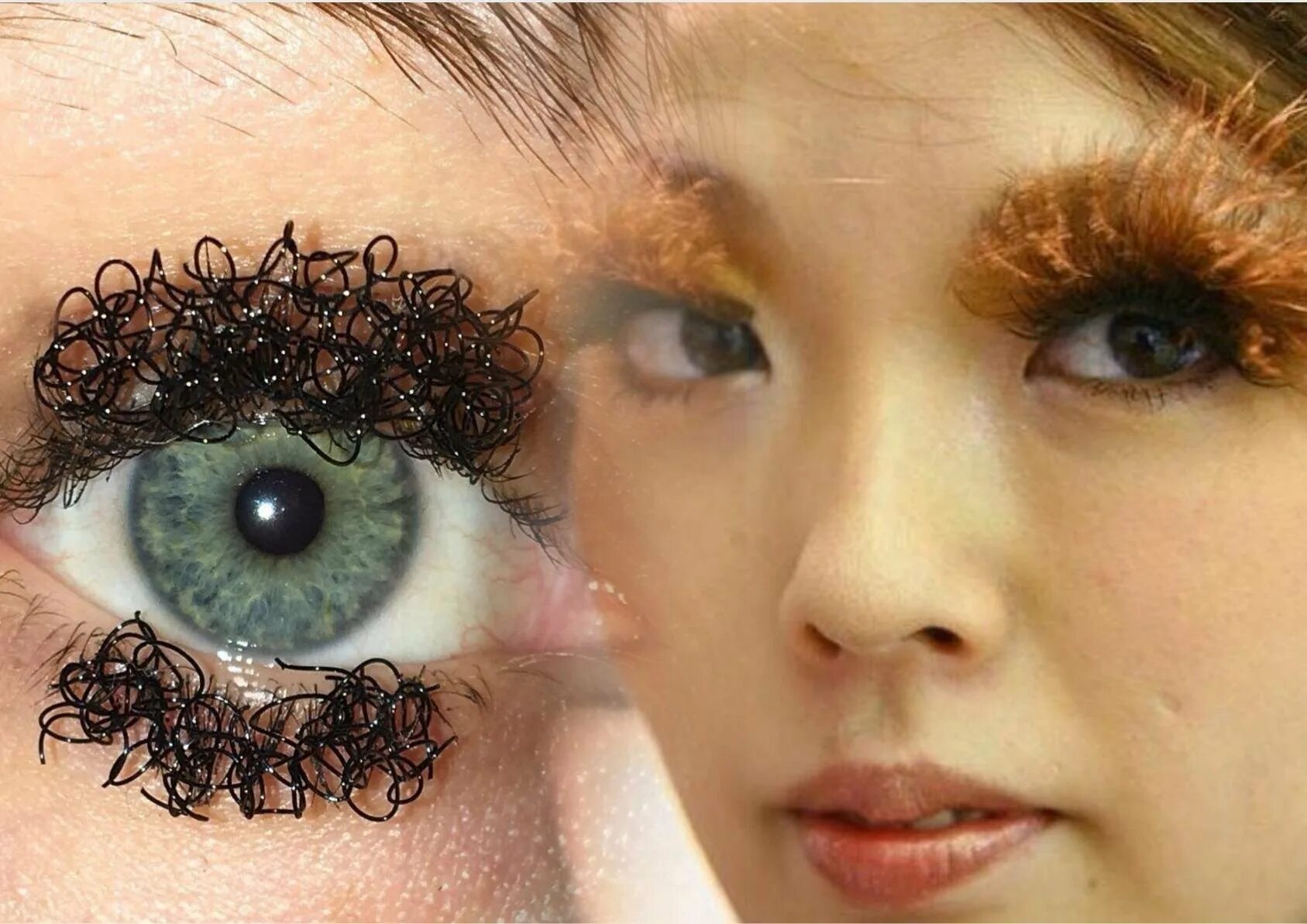 Кучерявые ресницы фото Ресницы огромные фото YugNash.ru