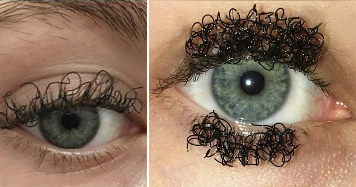 Кучерявые ресницы фото new trend