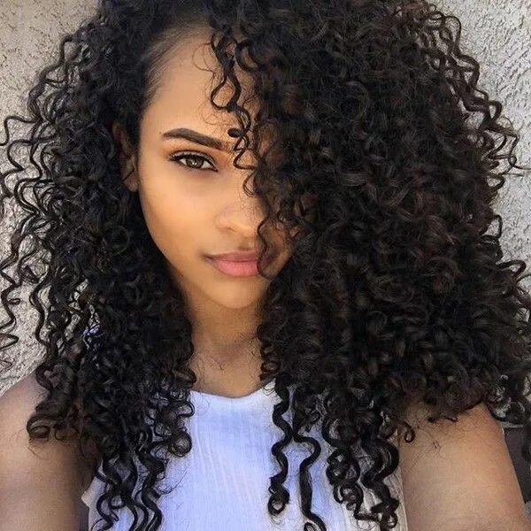 Кучерявые волосы фото Luxury fashion & independent designers SSENSE Hair curling tips, Curly hair styl