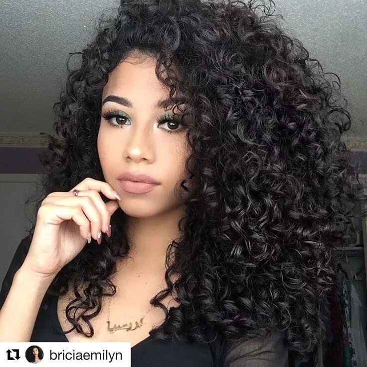 Кучерявые волосы фото ✨ Inspiração da madrugada ✨ #cachosbra Curly hair styles, Beautiful curly hair, 