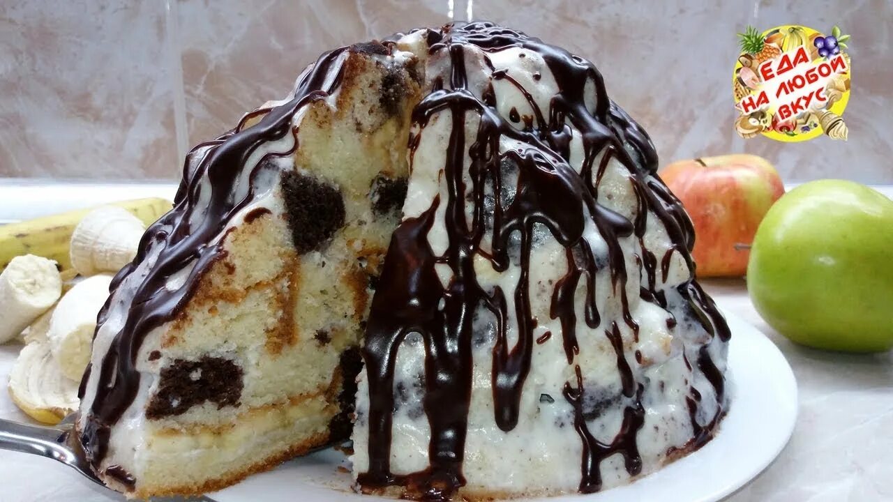 Кучерявый панчо торт рецепт с фото пошагово Торт Панчо Кучерявый - Его стоит приготовить! Влажный бисквит и легкий крем! - Y