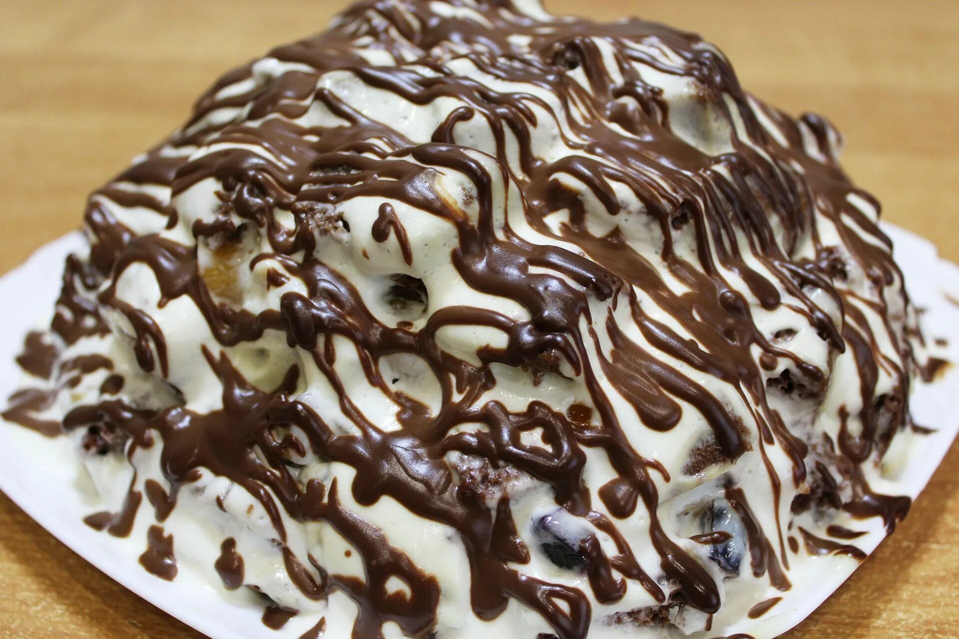 Кучерявый панчо торт рецепт с фото пошагово Торт Панчо или кучерявый Пинчер: пошаговый рецепт со сметаной Рецепт Торт, Десер