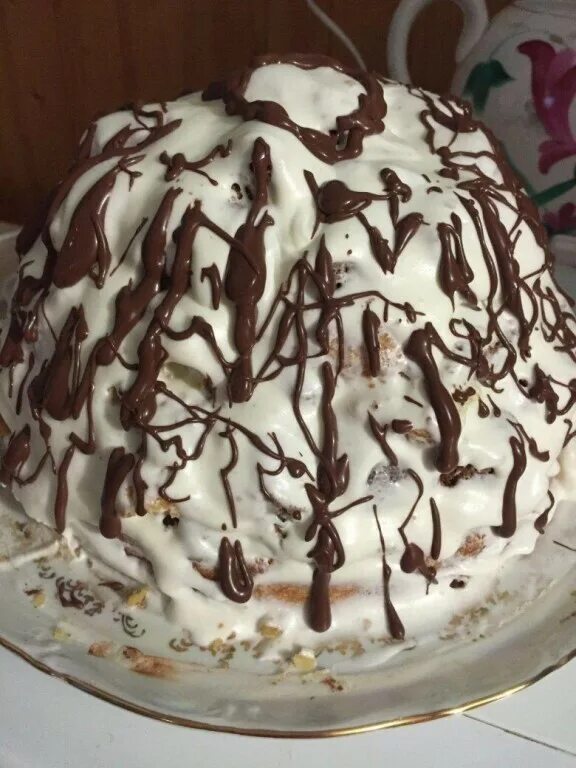 Кучерявый панчо торт рецепт с фото пошагово Торт" Вулкан " Очень вкусный тортик, прост в приготовлении.... Интересный контен