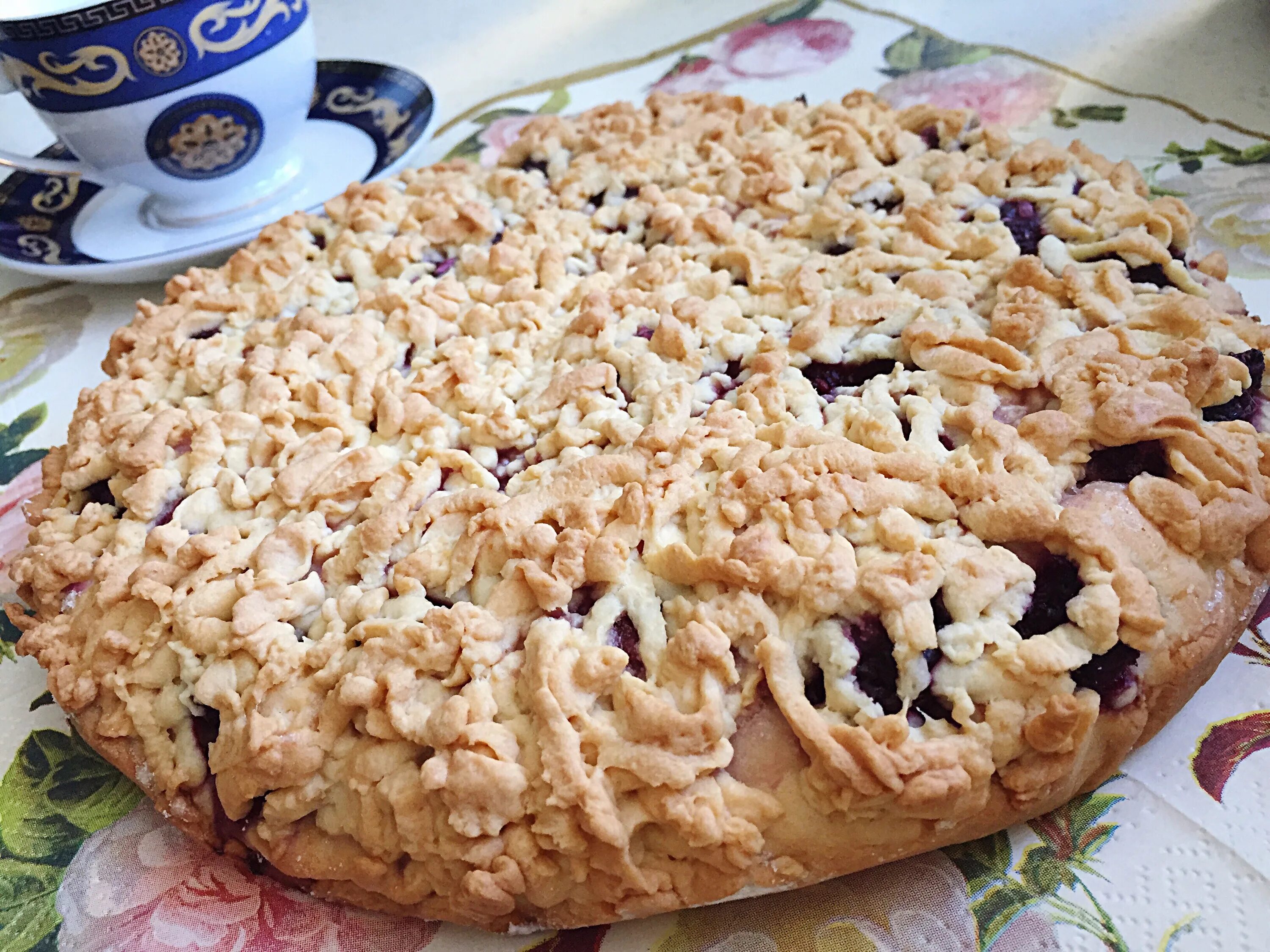 Кучерявый пирог рецепт с фото Пирог кудрявый с вареньем рецепт CoffMachines.ru