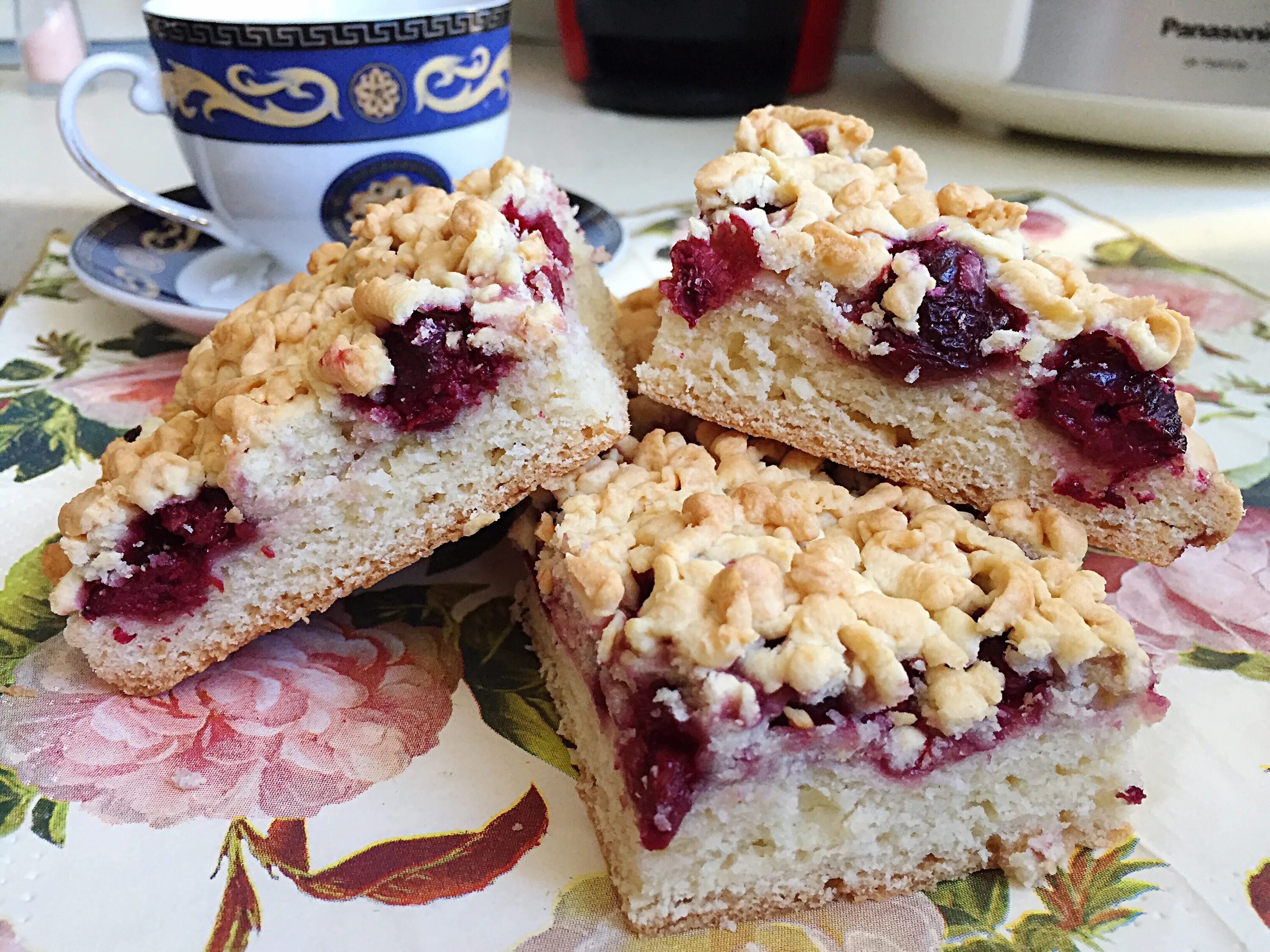 Кучерявый пирог с вареньем фото Январь 2016 Марусина копилка рецептов