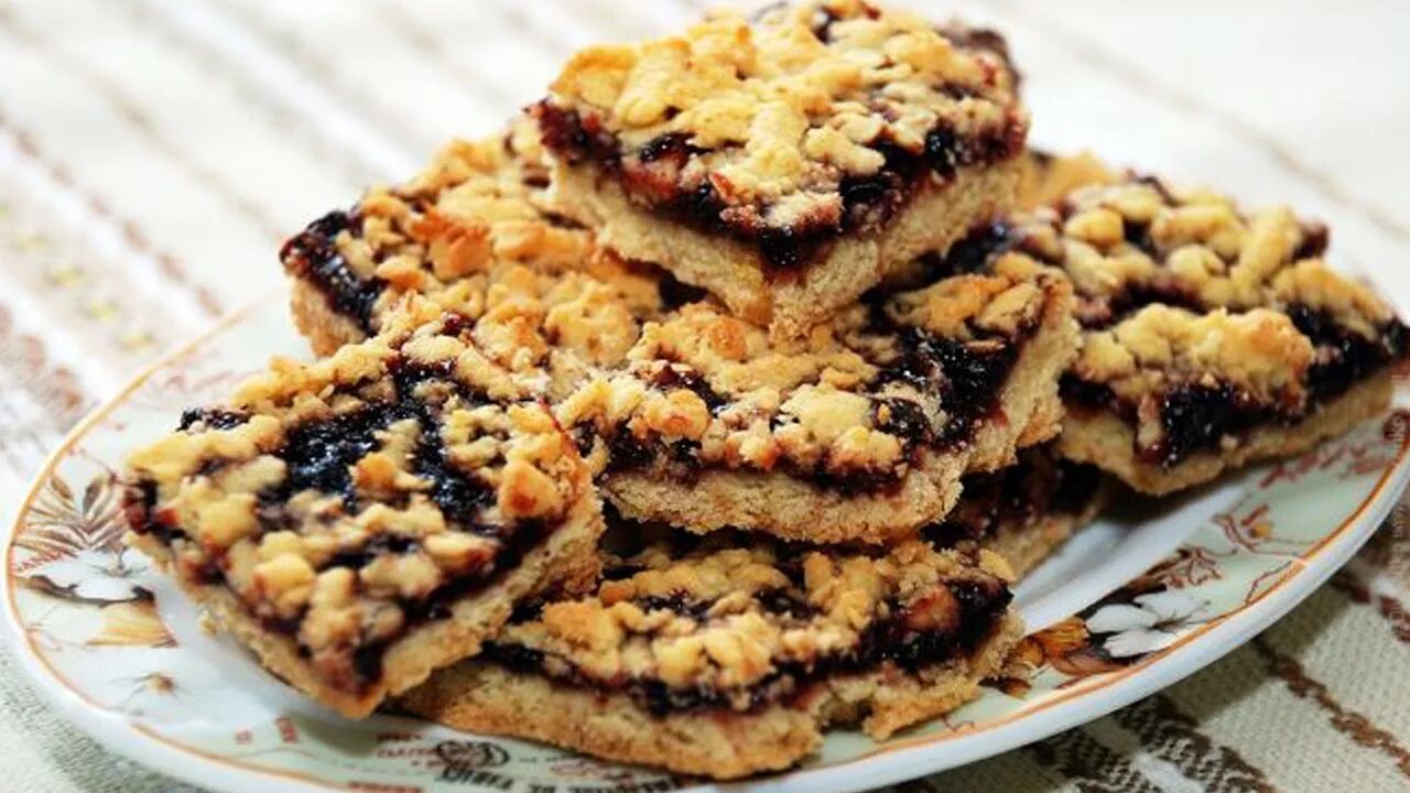 Кучерявый пирог с вареньем фото Тертый пирог с вареньем / Вкусный рецепт пирога! - YouTube