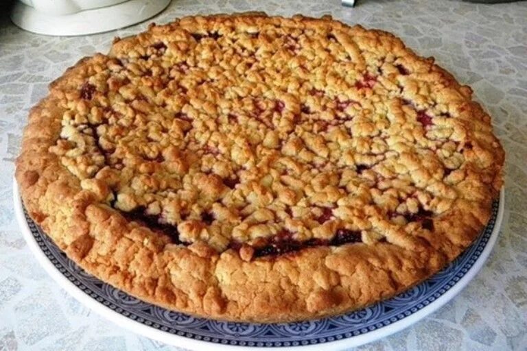 Кучерявый пирог с вареньем рецепт с фото Pin on Рецепты