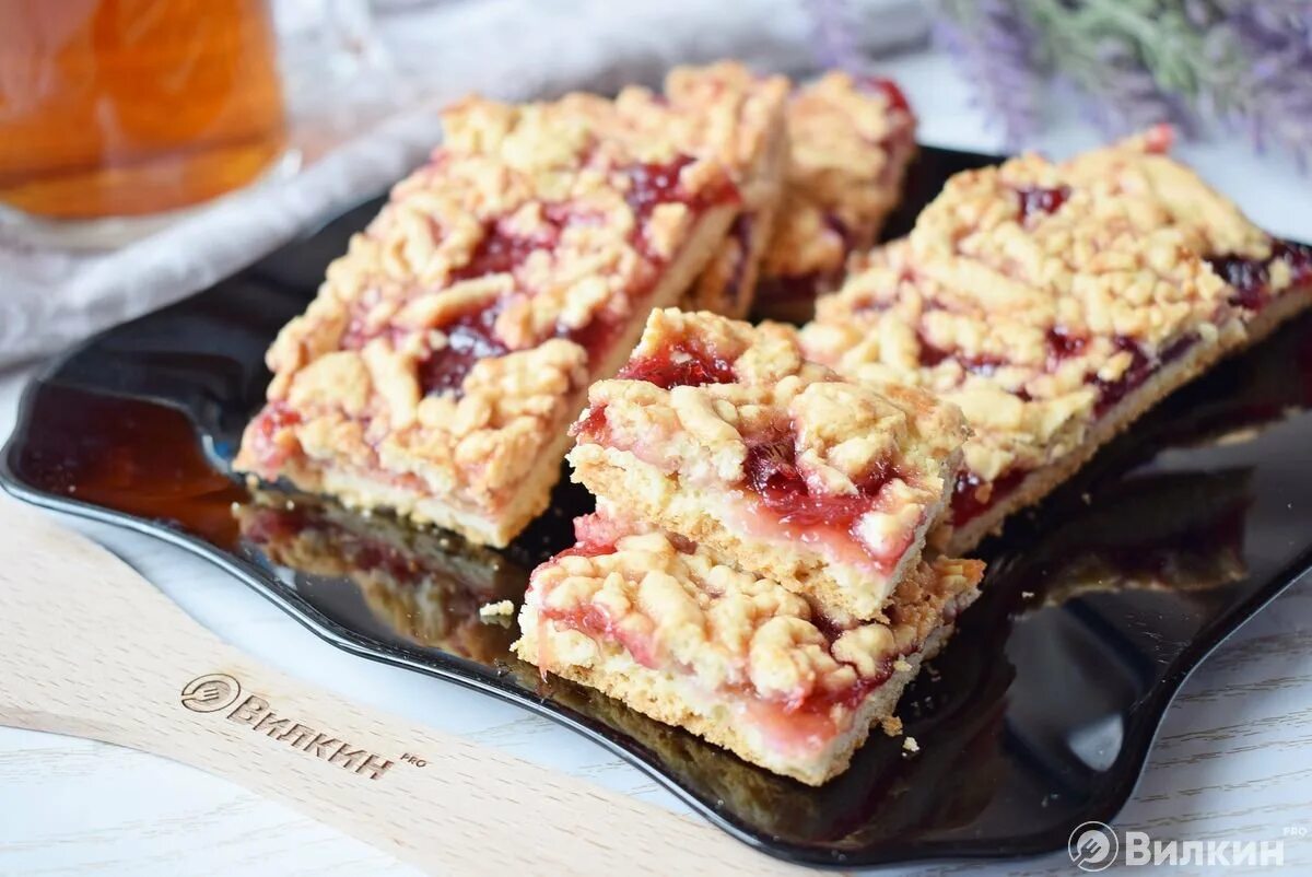 Кучерявый пирог с вареньем рецепт с фото Кучерявое печенье с вареньем фото - Тоши Суши