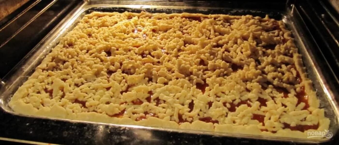 Кучерявый пирог с вареньем рецепт с фото Рецепт кудрявого пирога с вареньем - пошаговый рецепт с фото на Повар.ру