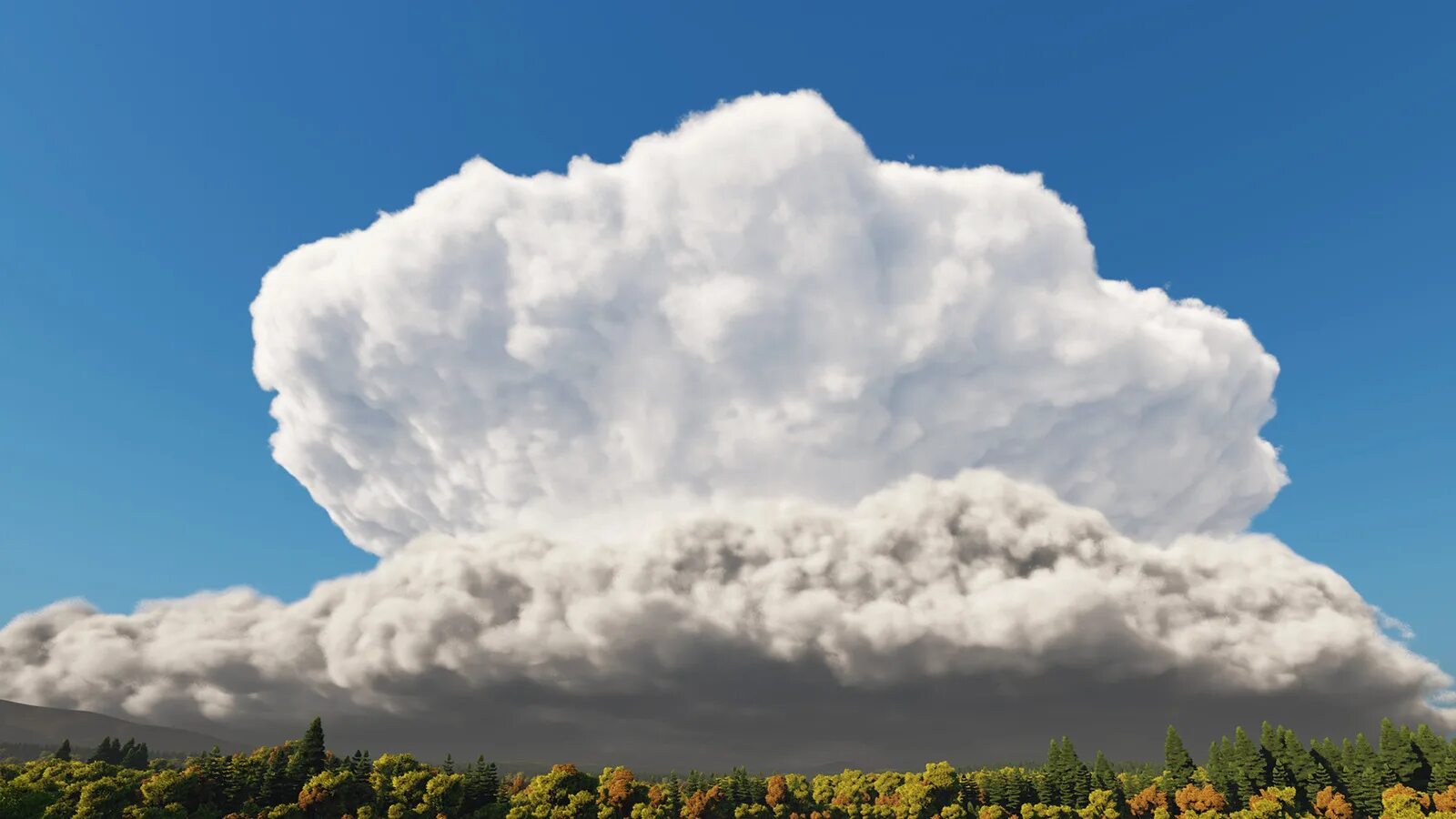 Кучево дождевые облака фото Облака (Cloud Layer) - Документация - Unigine Developer