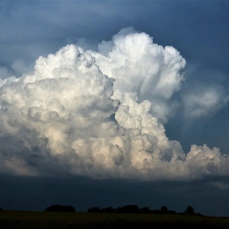 Кучево облака фото Виды осадков кучево дождевых облаков