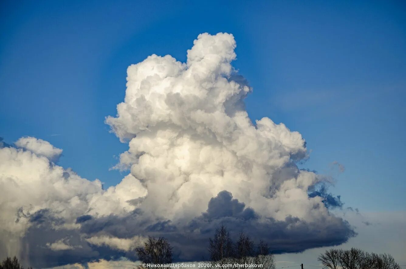 Кучево облака фото Есть облака кучевые