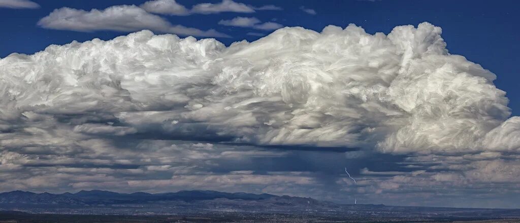 Кучево облака фото Cloudstack with Lightning The clouds over the Jemez mounta. Flickr