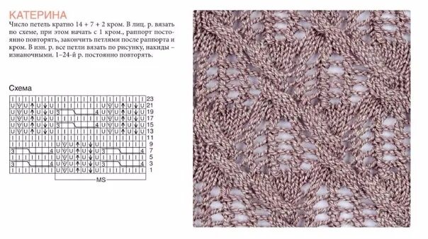 Кучинелли схема вязания спицами и описание #узор #узор_спицами #ажур #вязание #вязание_спицами #араны #жаккард. 2017 Вязаны