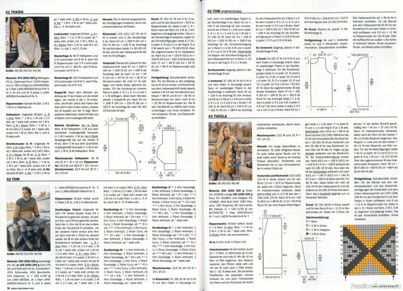 Кучинелли схемы вязания спицами с описанием Журнал "VЕRЕNА. STRICKTRENDS" № 3 2021. Схемы и описания Вязание для женщин спиц