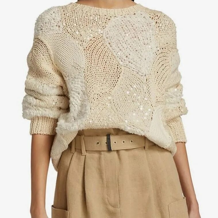 Кучинелли вязаная одежда схемы и описание спицами Пуловер оверсайз спицами - 11 моделей Maglia, Maglioni a maglia, Maglioni