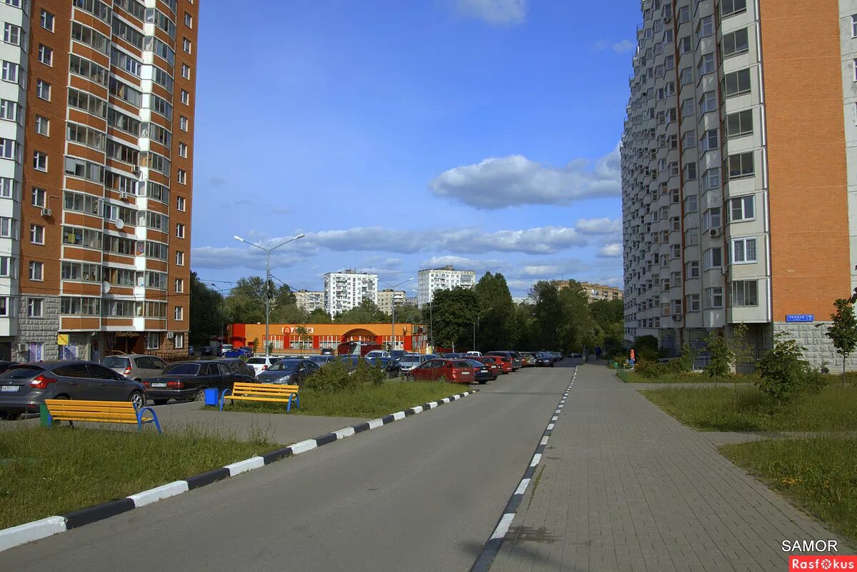 Кучино московская область фото Фото: Кучино МКР ул Речная. Фотолюбитель Валерий Самородов. Город. Фотосайт Расф