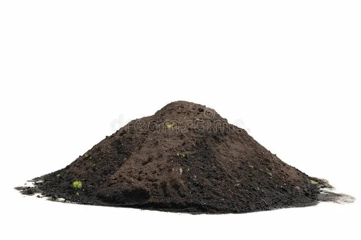 Кучка земли фото Compost. Mount of earth (compost) isolated over white , #AFF, #earth, #Mount, #C