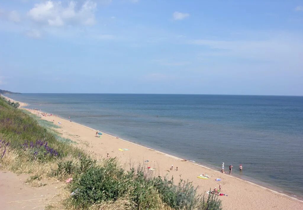 Кучугуры краснодарский край фото Пляж Азовочка