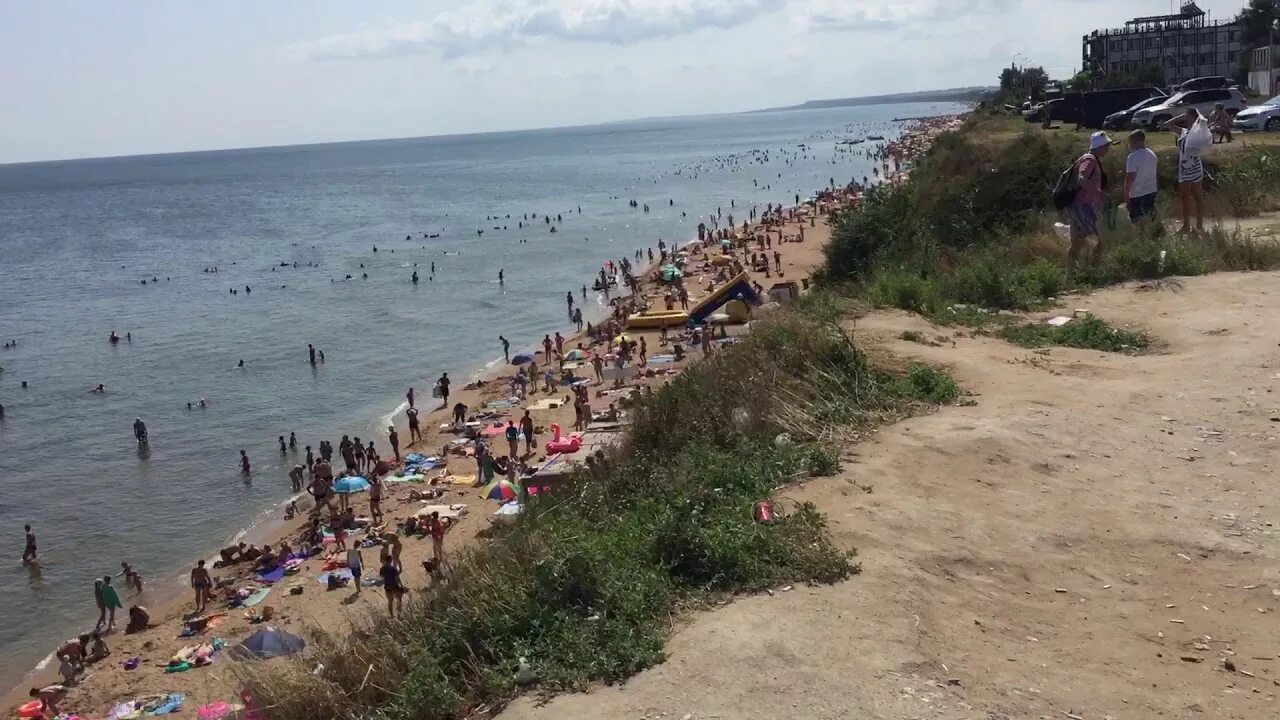 Кучугуры краснодарский край фото поселка Краснодарский край. Кучугуры. Азовское море. Пляж. 21.07.2018, 10:23 - YouTube