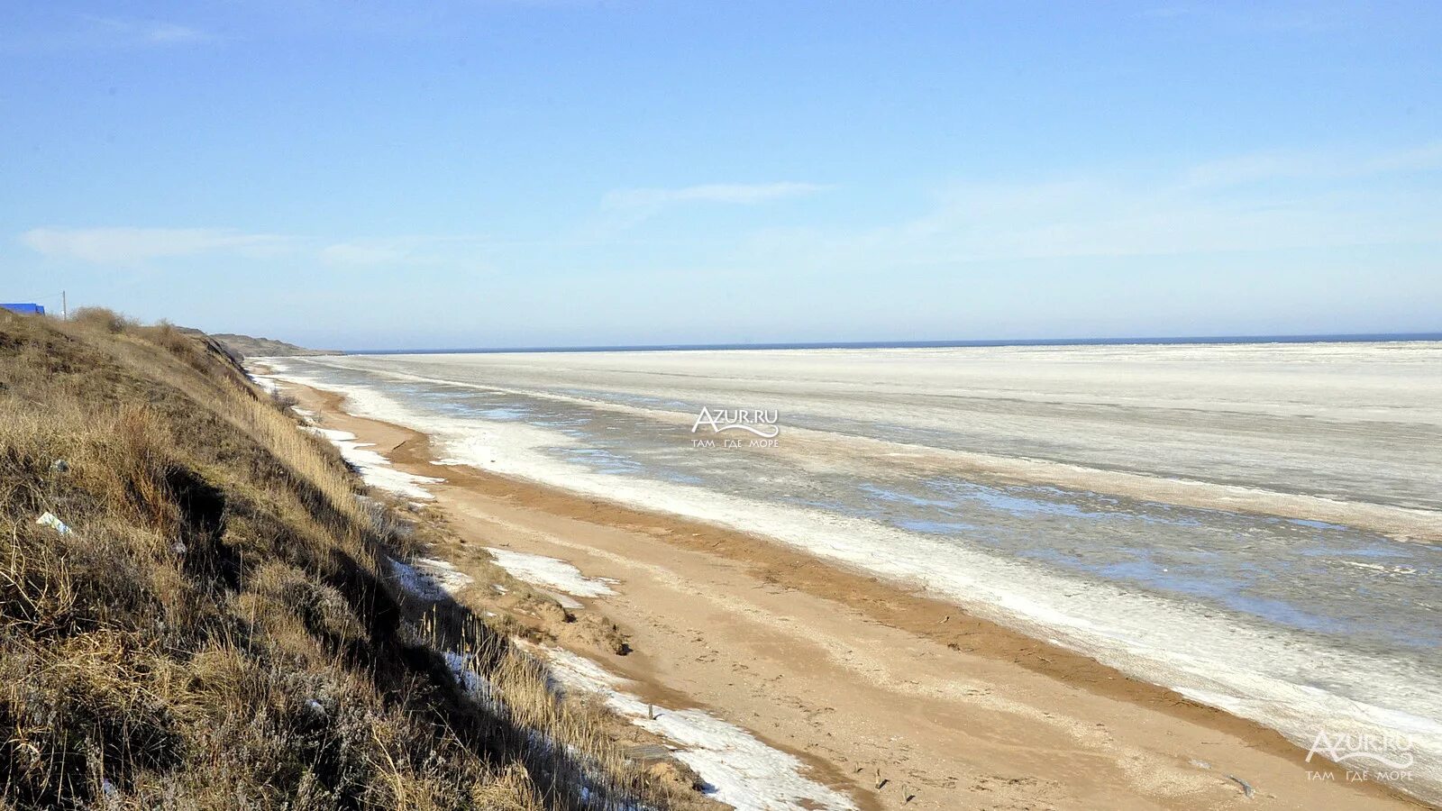 Кучугуры зимой фото Фотогалерея Зима в Кучугурах в Кучугуры Фото на сайте Azur.ru