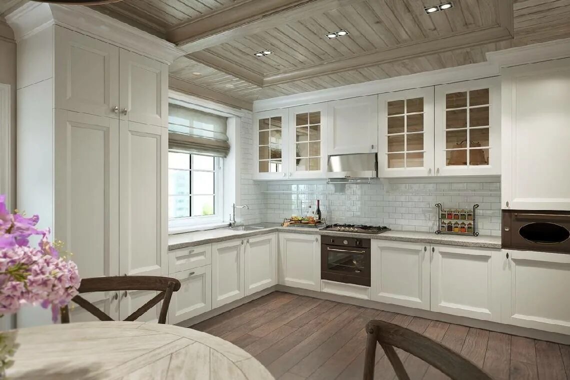 Кухня частный дом варианты дизайна Дизайн белой кухни: 350 фото в интерьере, идеи для проекта и рекомендации - ArtP