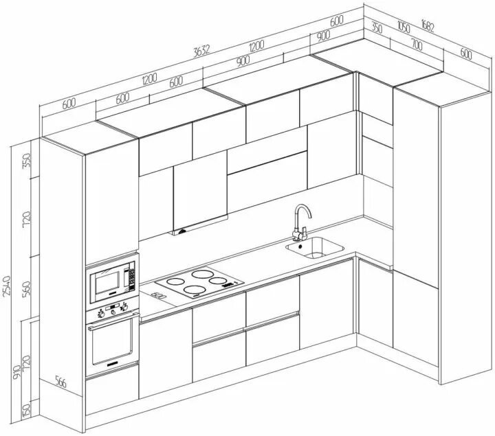 Кухня чертежи и схемы фото Неактивно