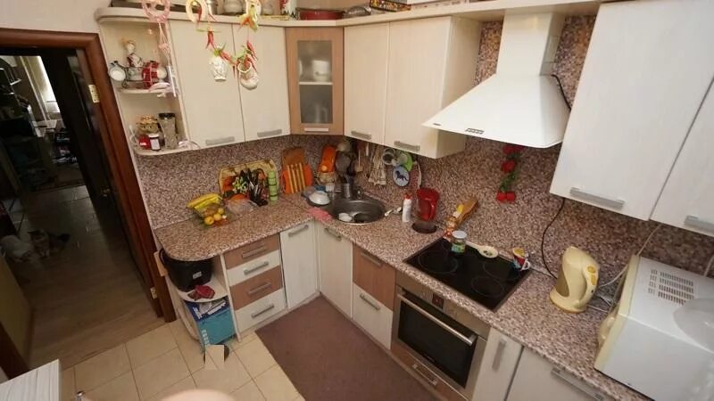 Кухня чешской планировки Двухкомнатная квартира "Чешский проект" - Краснодарский край: На продажу выставл