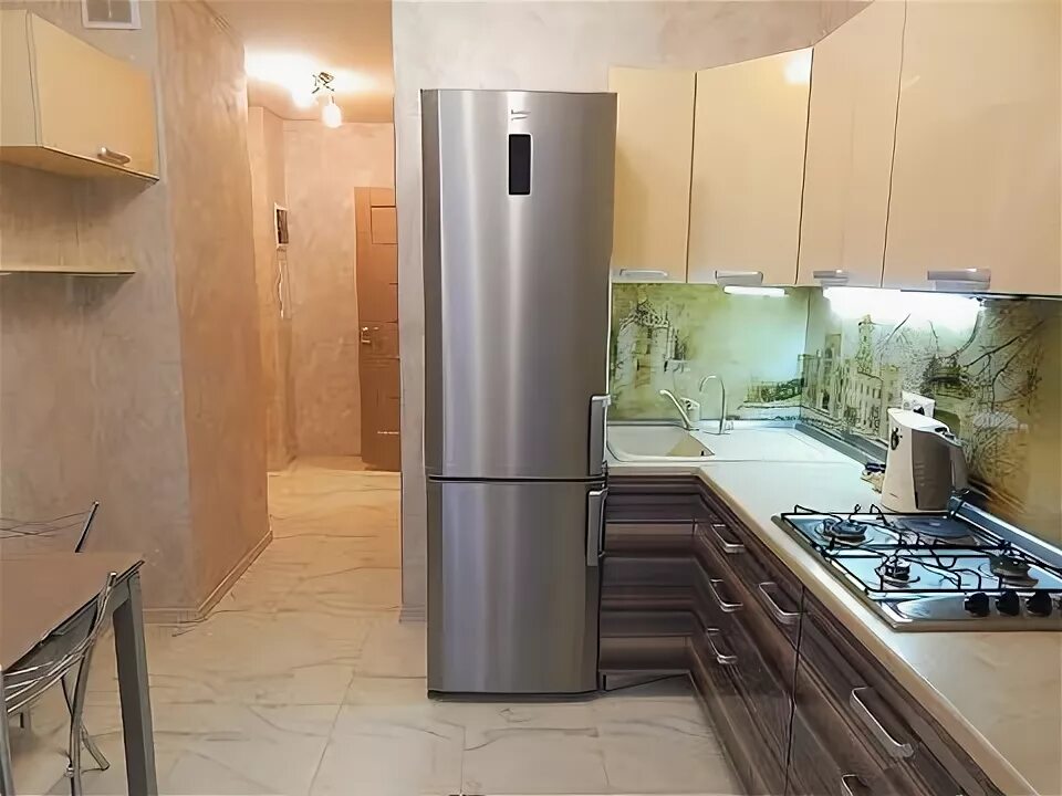 Кухня чешской планировки Ремонт не в хрущевке. Чешский проект. Кухня. Ванная. - YouTube