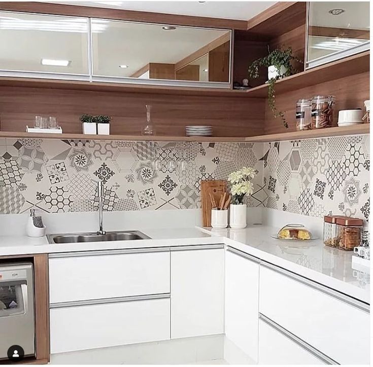 Кухня фартук фото дизайн Pin on Cocina Stylish kitchen, Interior design kitchen, Kitchen interior design 