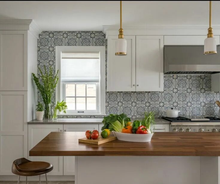 Кухня фартук интерьер Pin on KITCHENS Kitchen remodel, Kitchen decor, White shaker kitchen cabinets