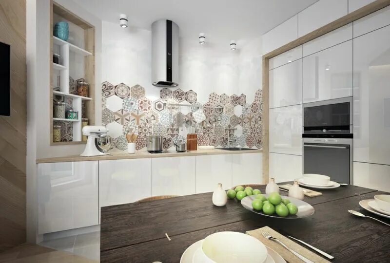 Кухня фартук интерьер Épinglé sur Küche Ideen