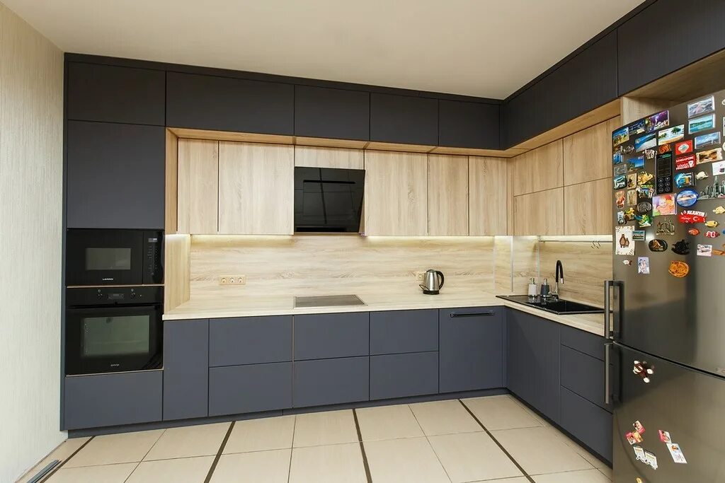 Кухня фасад фото цена Кухня eg-11 заказать недорого в Москве - 1Кухонный