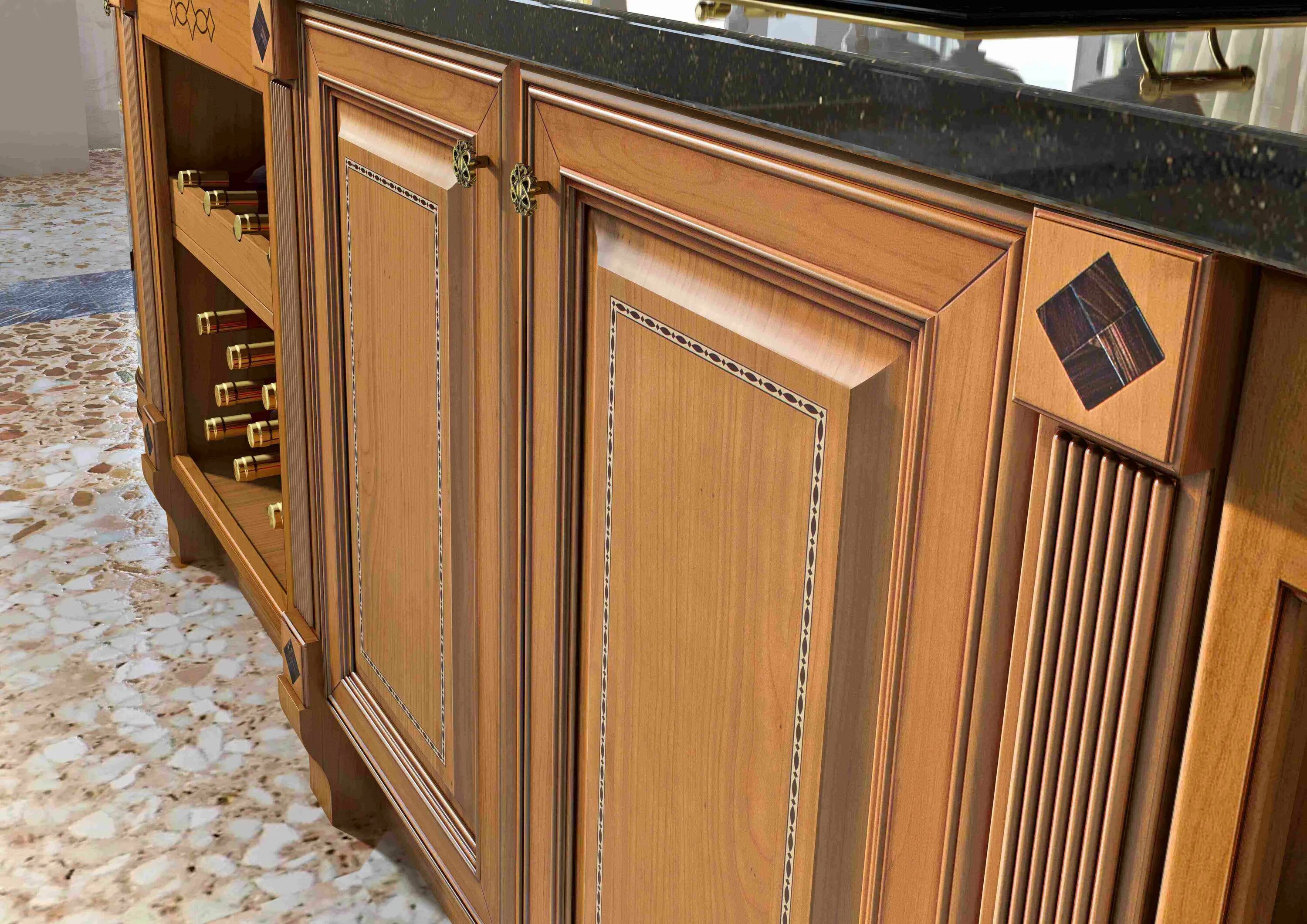 Кухня фасады массив фото Итальянская кухня Mobilclan Триесте купить в Ставрополе - цены в интернет-магази