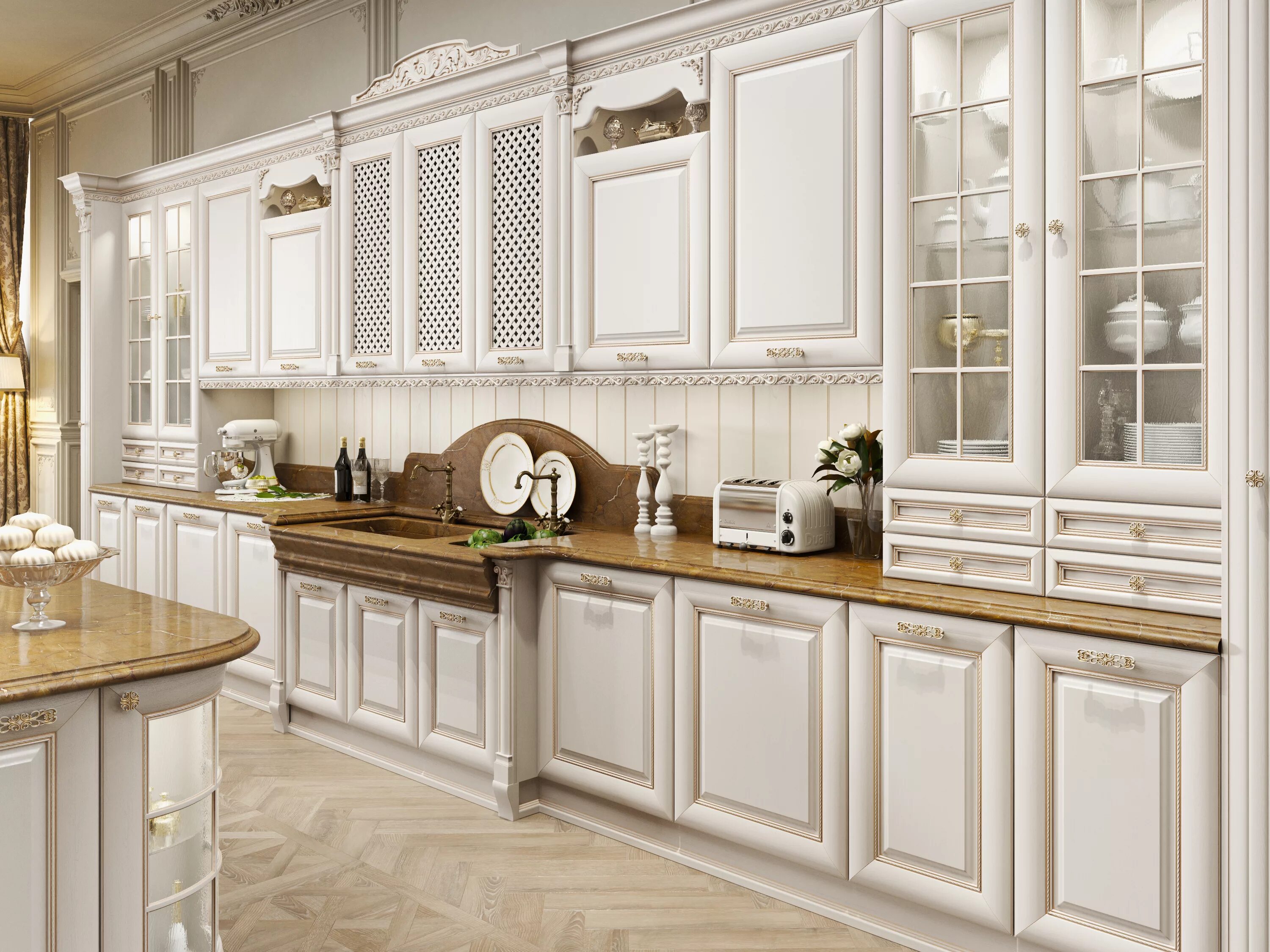 Кухня фасады массив фото МОНЦА