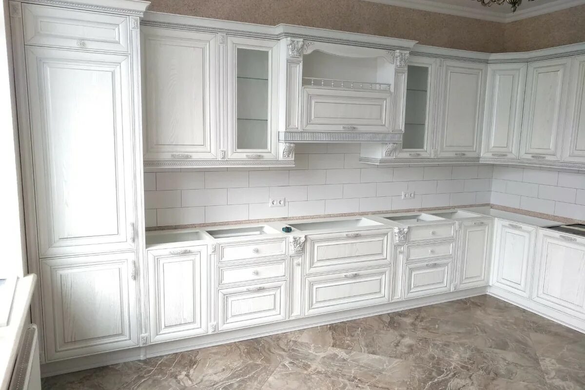 Кухня фасады массив фото Кухни из массива № 1 Чувство Вкуса