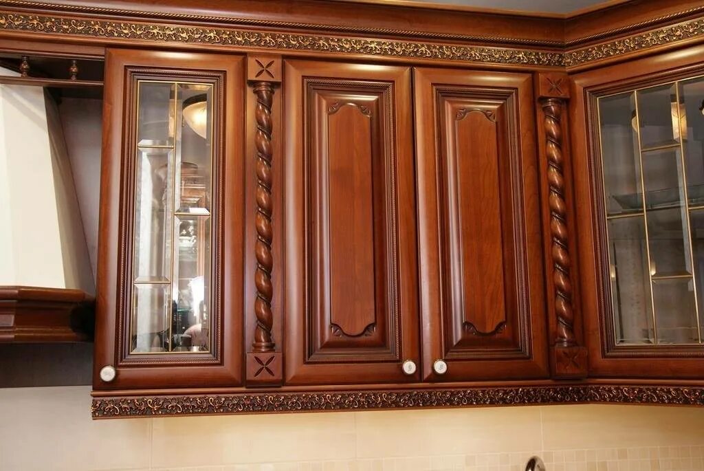 Кухня фасады массив фото Фасады из массива: производство кухонных фасадов из натурального дерева