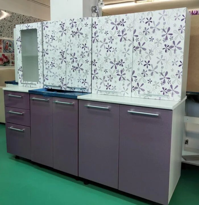 Кухня флора союз мебель фото в интерьере Кухня флора в интерьере - фото