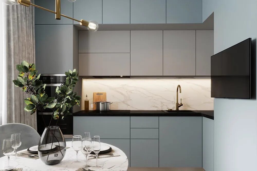 Кухня фото дизайн 2019 года новинки Дизайн кухни: 60 лучших фото, стили, цвета, идеи интерьеров в 2024 году