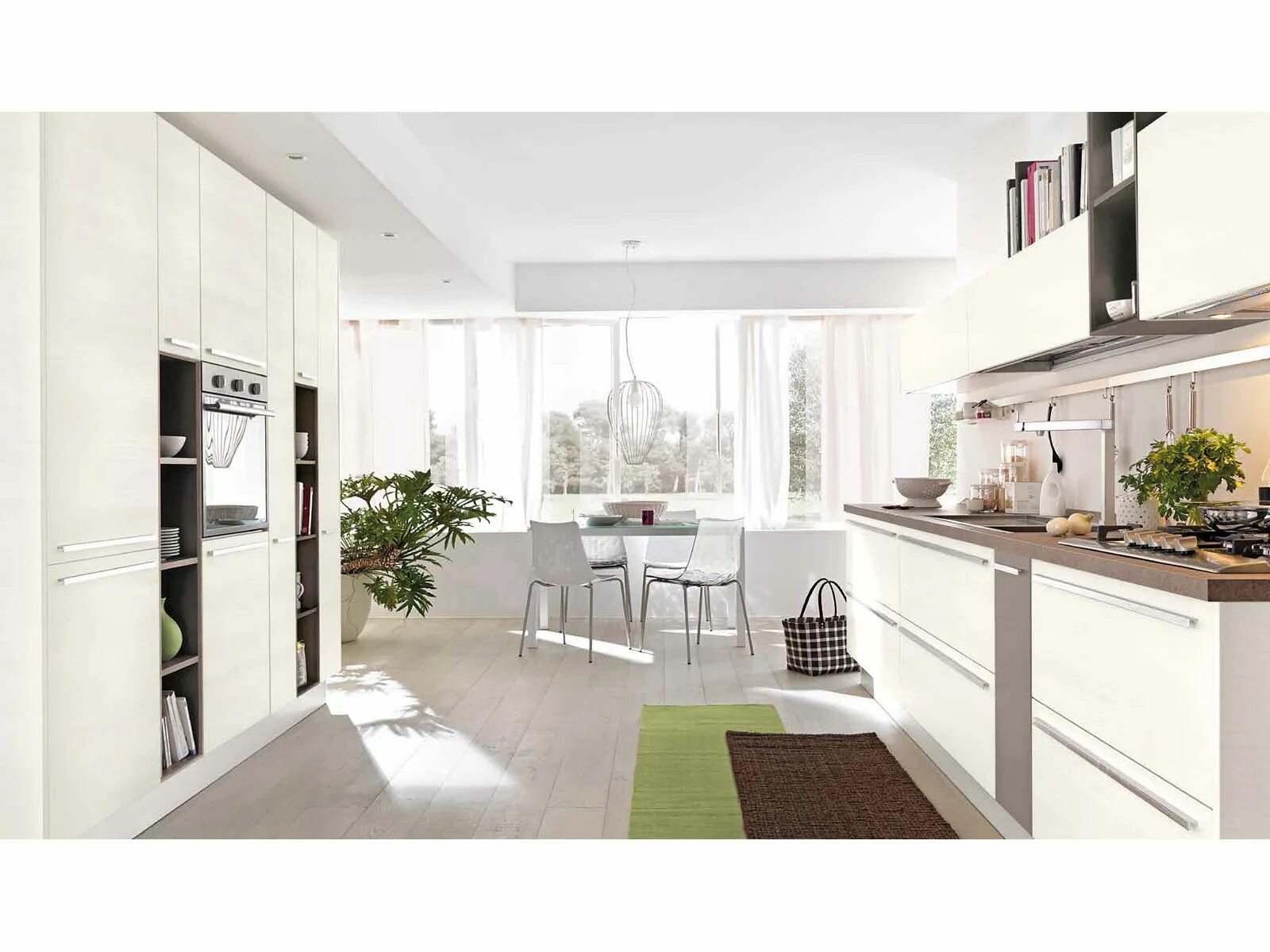 Кухня фото дизайн каталог цены Итальянская кухня BLOCKS 02 фабрики LUBE - Ital-Collection