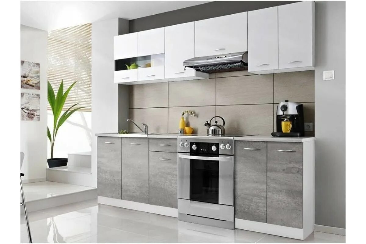 Кухня фото дизайн каталог цены Кухонный гарнитур Микс-6, артикул 10114213 - Купить недорого в Москве: цена 51 2