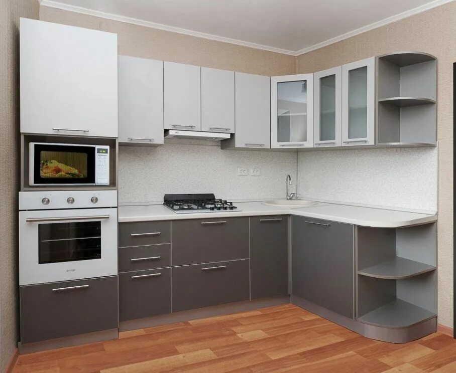 Кухня фото дизайн угловая 10 м Кухня под ключ на заказ в Челябинске "Витрина МАГ" - мебельная фабрика для дома 