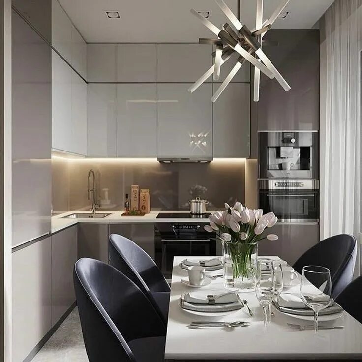 Кухня фото дизайн в квартире Гид по материалам для кухни: какой лучше? Kitchen room design, Interior design k