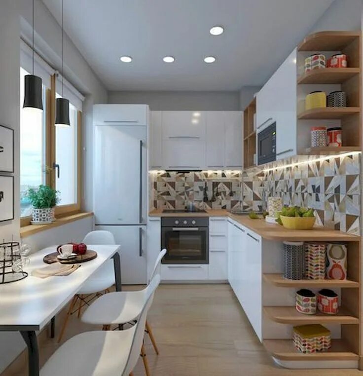 Кухня фото дизайн в квартире идеи 90 Suprising Small Kitchen Design Ideas And Decor (86) - worldecor.co Decoração 